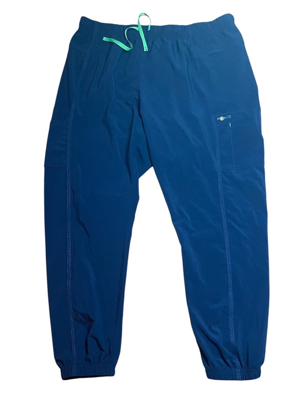 Carhartt Force Cross-Flex Navy Cargo Jogger Scrub Pants Women’s XL